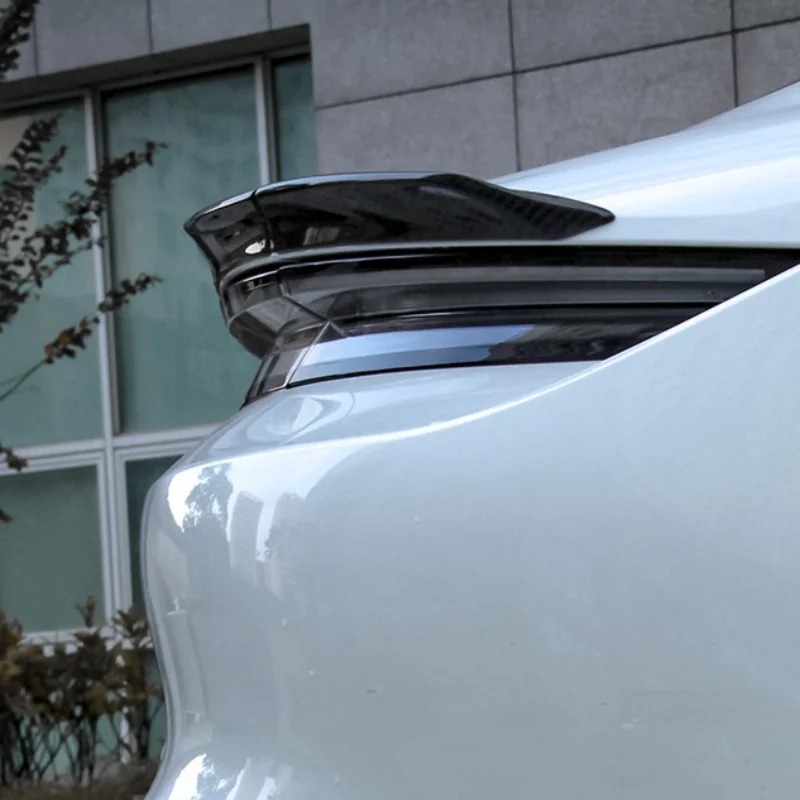 Rear Spoiler Lightweight air Turbulence Car Kit for  Taycan Upgrade PK Style Dry Carbon Fiber Rear Wing Body Kit